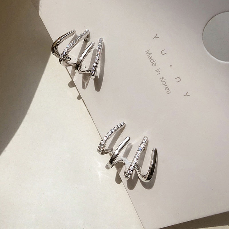 Autumn Winter New Brown Earrings Vintage Matte drop Earrings for women Metal Fashion Statement Dangle Earring 2025 Trend Jewelry